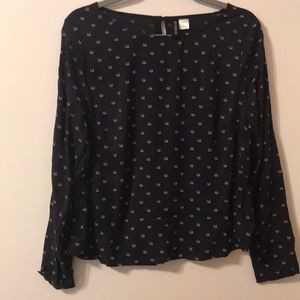 H&M Cute Foxy Blouse (NEW)